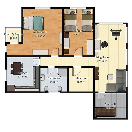 2 ,,cosy House Kaunas